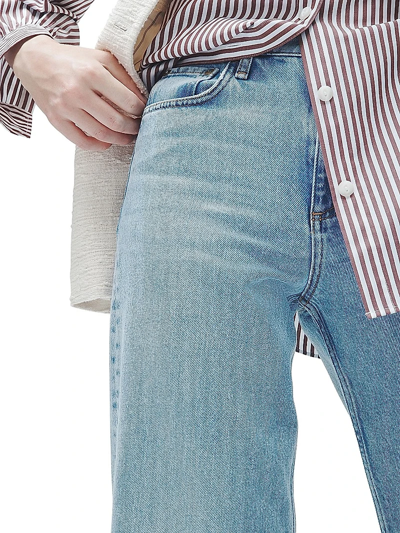 Andi High-Rise Wide-Leg Cropped Jeans