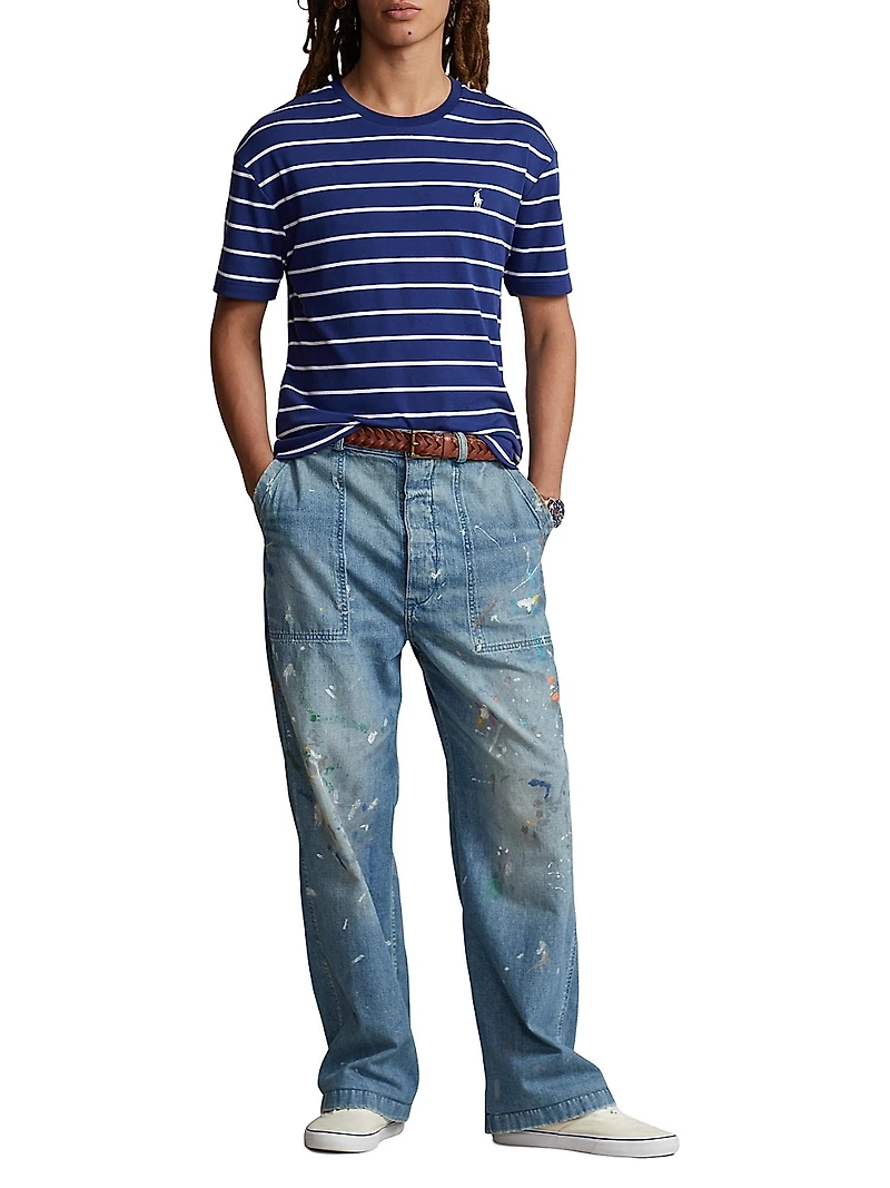 Striped Short-Sleeve T-Shirt