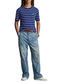 Striped Short-Sleeve T-Shirt