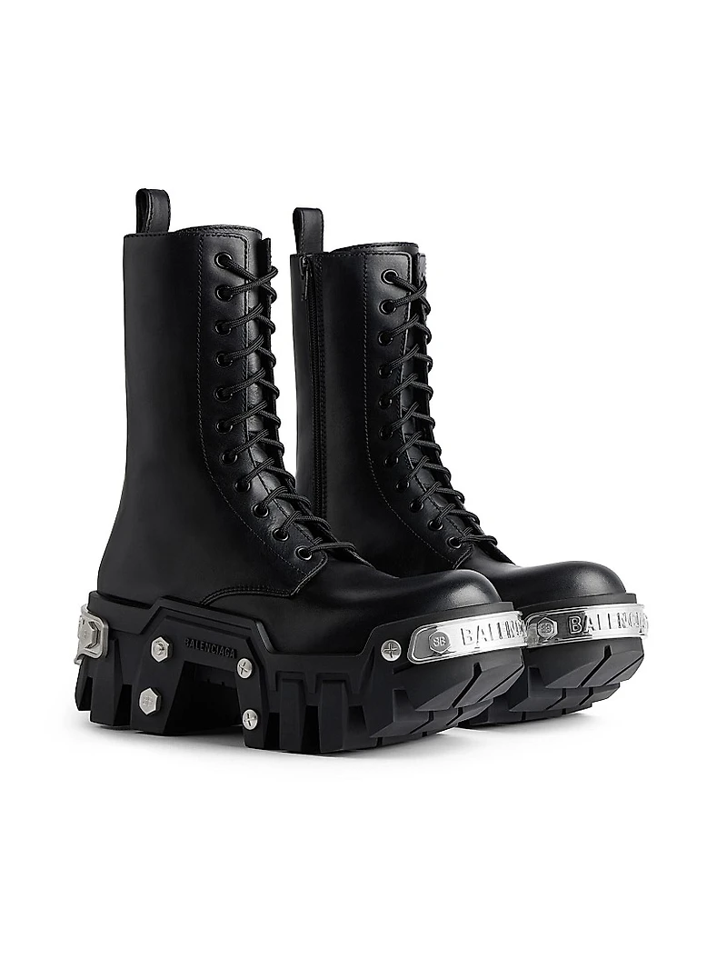 Bulldozer Lace-Up Boots