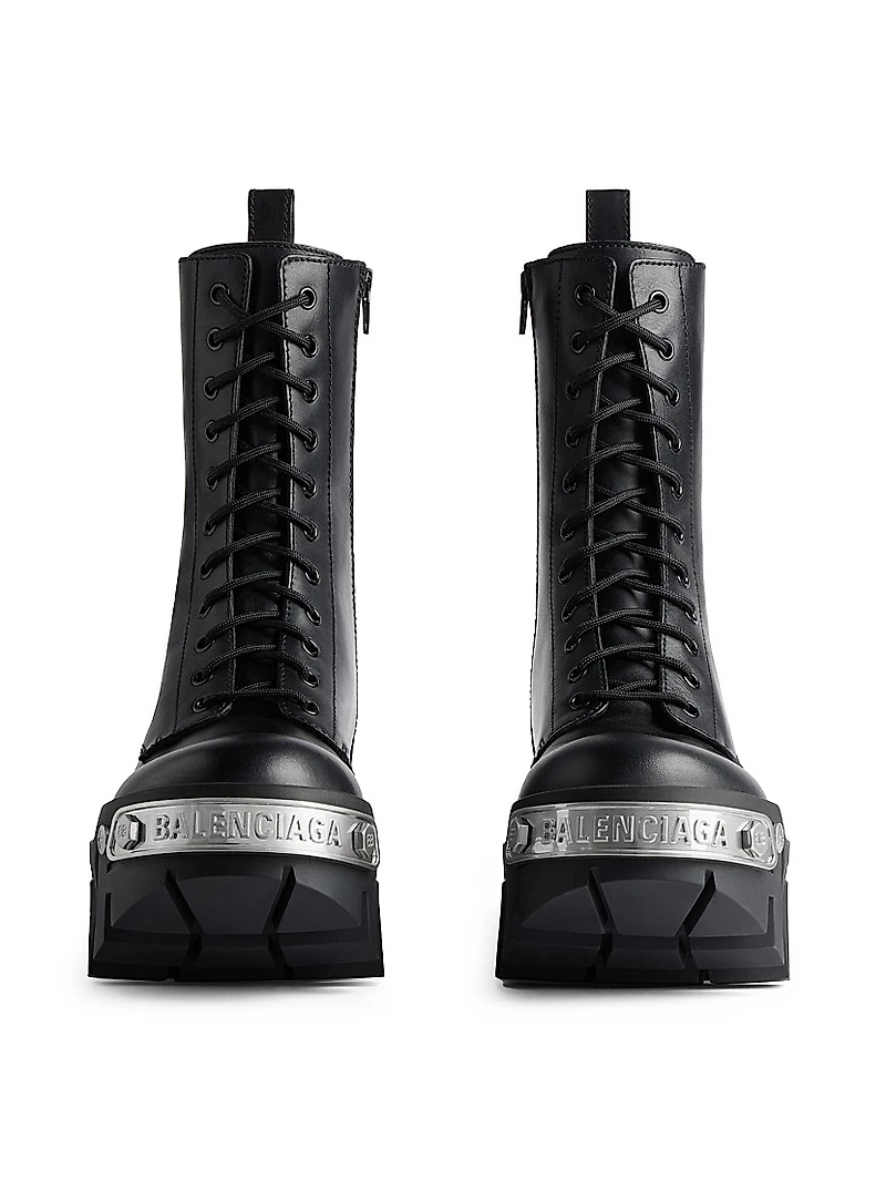 Bulldozer Lace-Up Boots