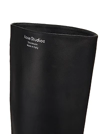 Bezither Leather Knee-High Boots
