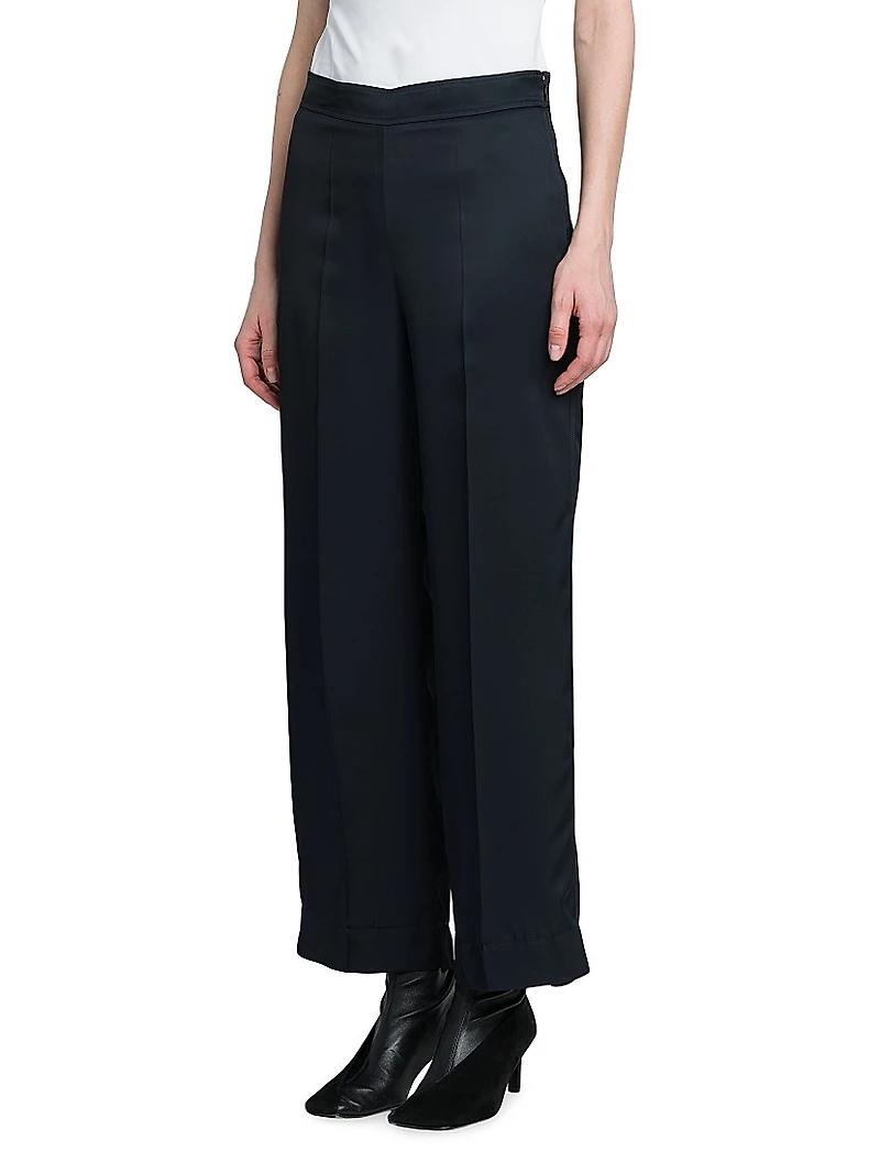 Straight-Leg Trousers