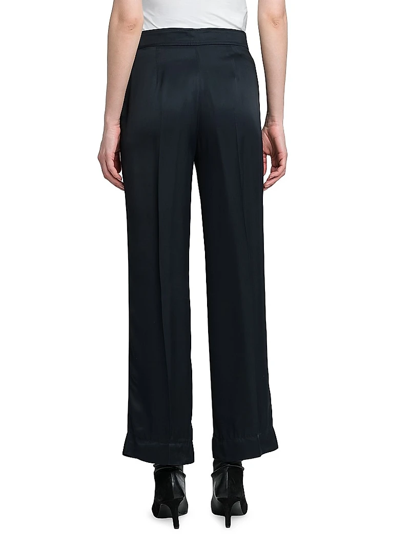 Straight-Leg Trousers
