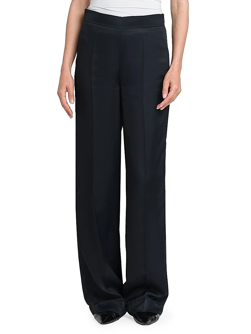 Relaxed Straight-Leg Pants