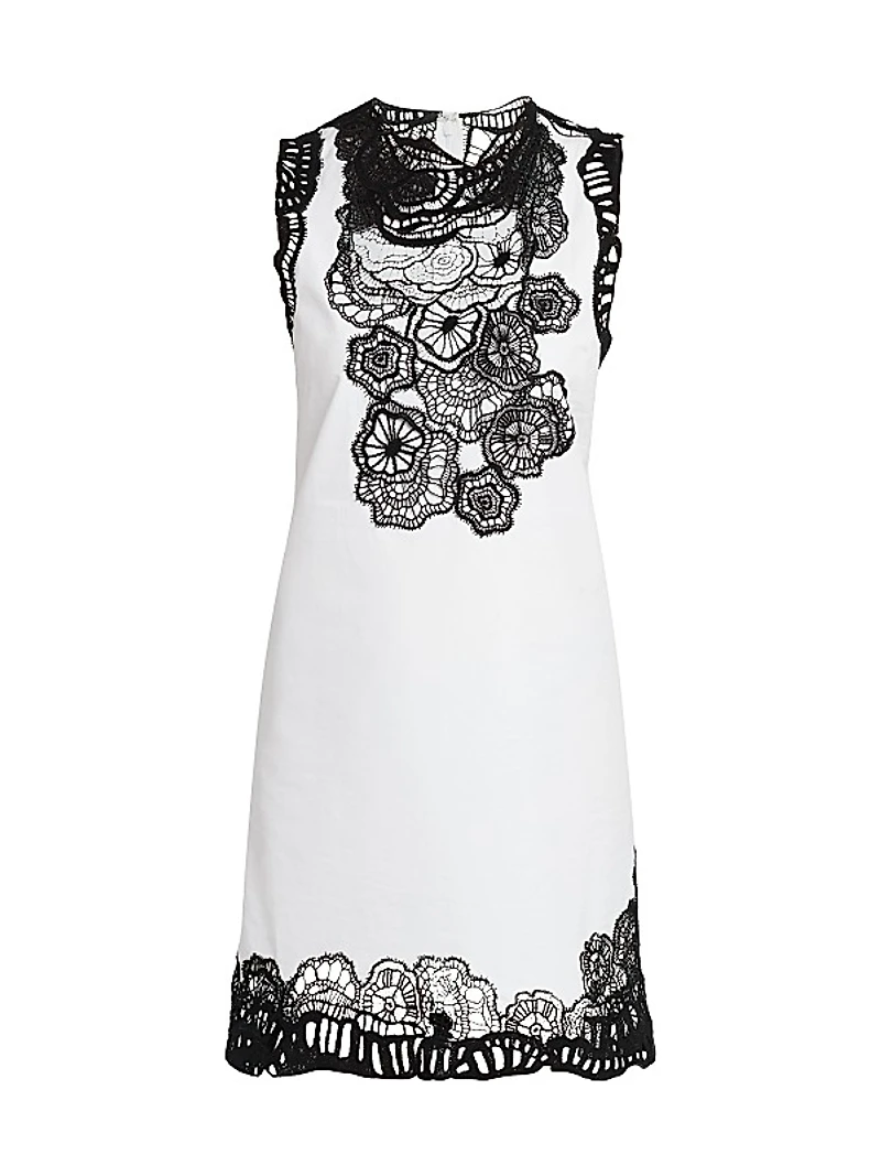 Cotton Lace Minidress