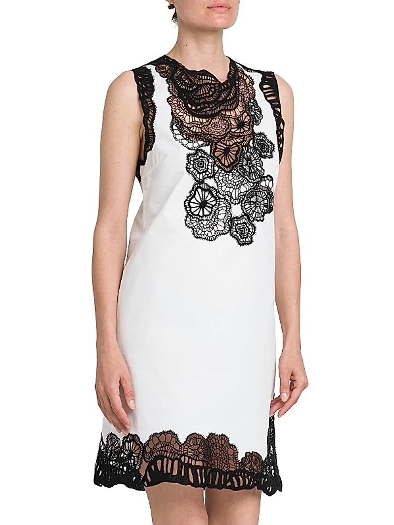 Cotton Lace Minidress