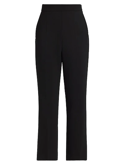 Nepeta Stretch Wool-Blend Flare Pants