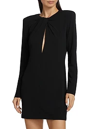 Amaya Keyhole Minidress