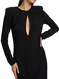 Amaya Keyhole Minidress