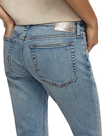Dre Low-Rise Slim Boyfriend Jeans