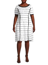 Knit Knee-Length Dress