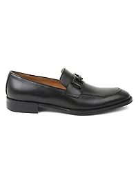 Alpha Leather Penny Loafers