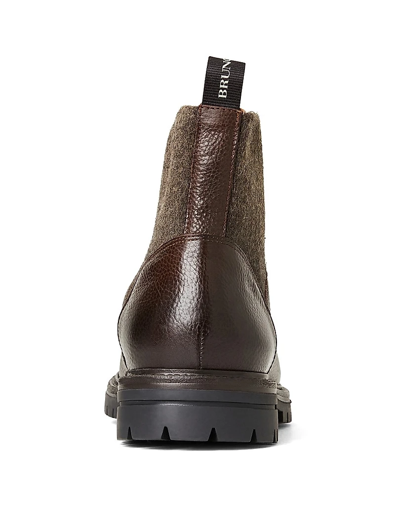 Hunter Leather Boots