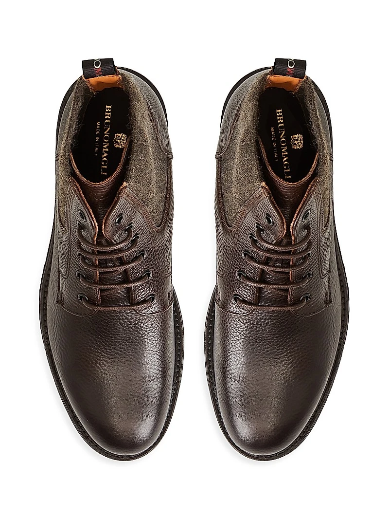 Hunter Leather Boots