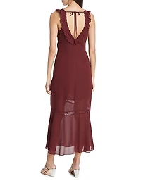 Purdie Lace Midi-Dress