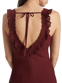 Purdie Lace Midi-Dress