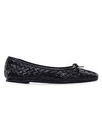 Gwynn Woven Leather Ballet Flats