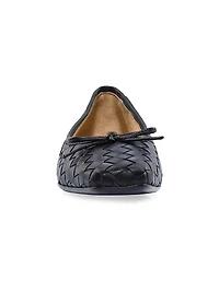 Gwynn Woven Leather Ballet Flats