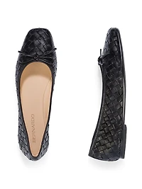 Gwynn Woven Leather Ballet Flats