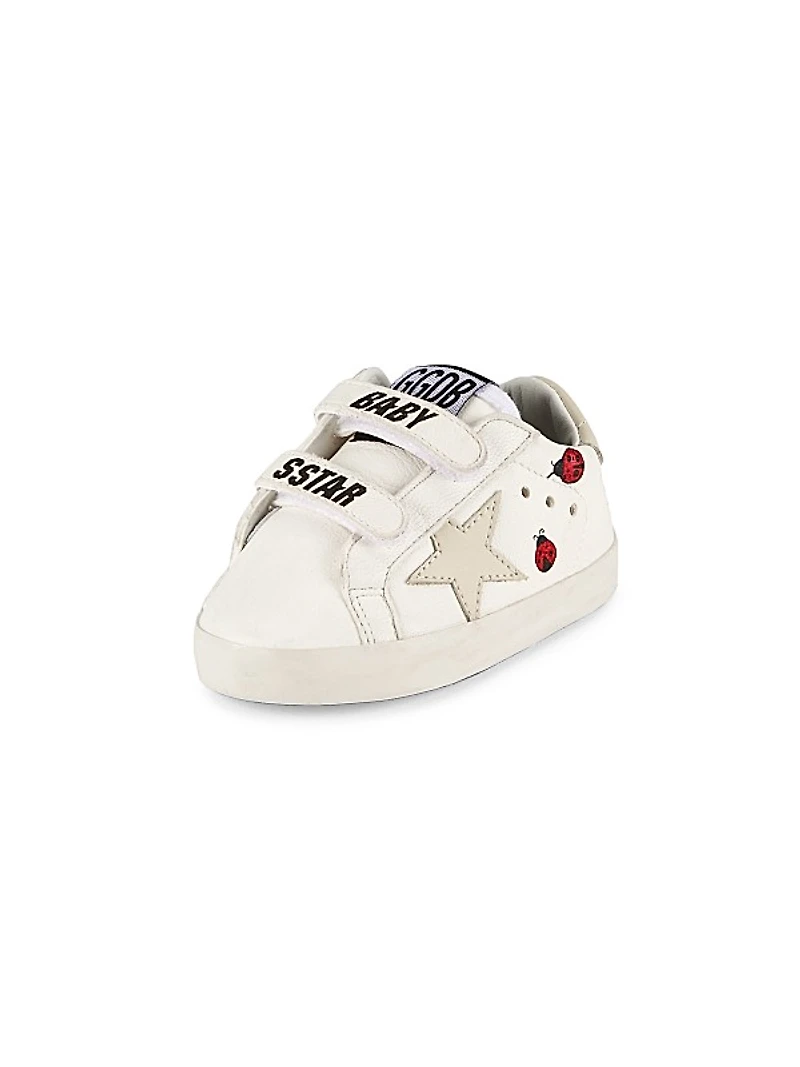 Baby's Graphic Leather Low-Top Sneakers