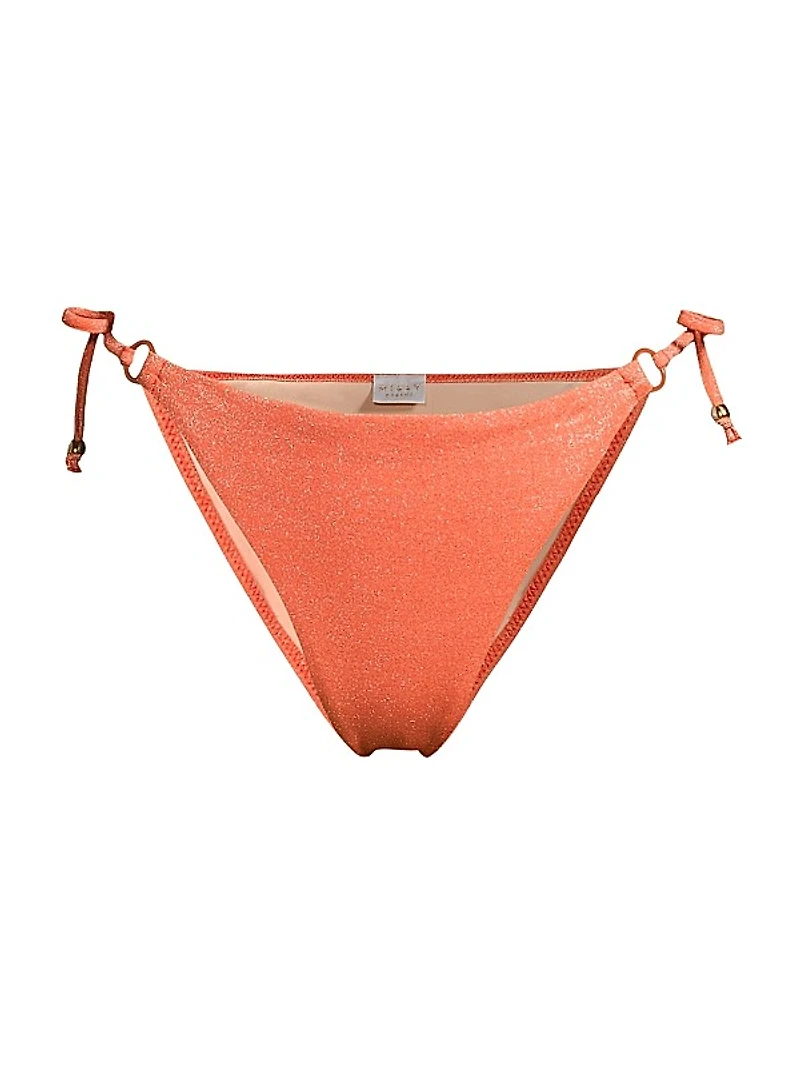 Metallic Ring Bikini Bottoms