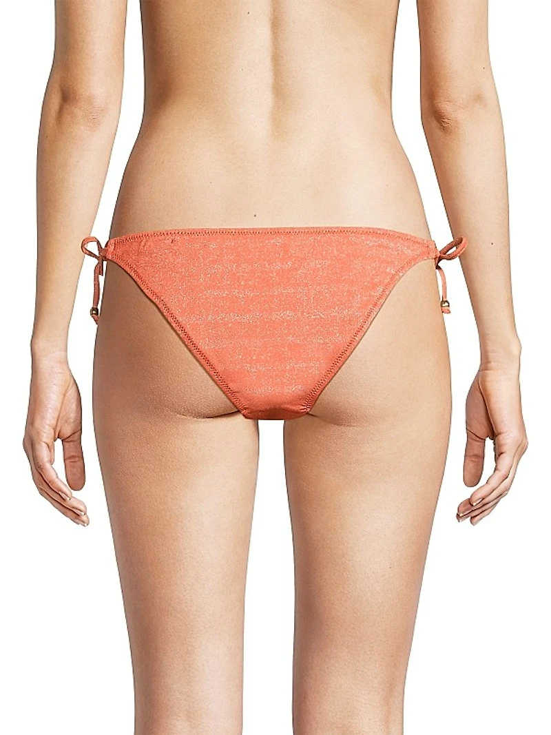 Metallic Ring Bikini Bottoms