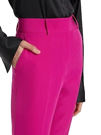 Nicola Cady Crop Straight-Leg Pants