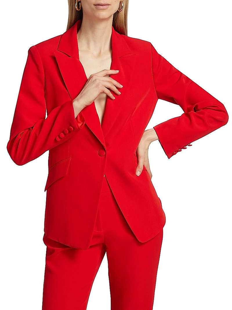 Cady Single-Breasted Blazer