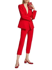 Cady Single-Breasted Blazer