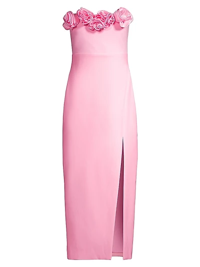 Catania Strapless Midi-Dress