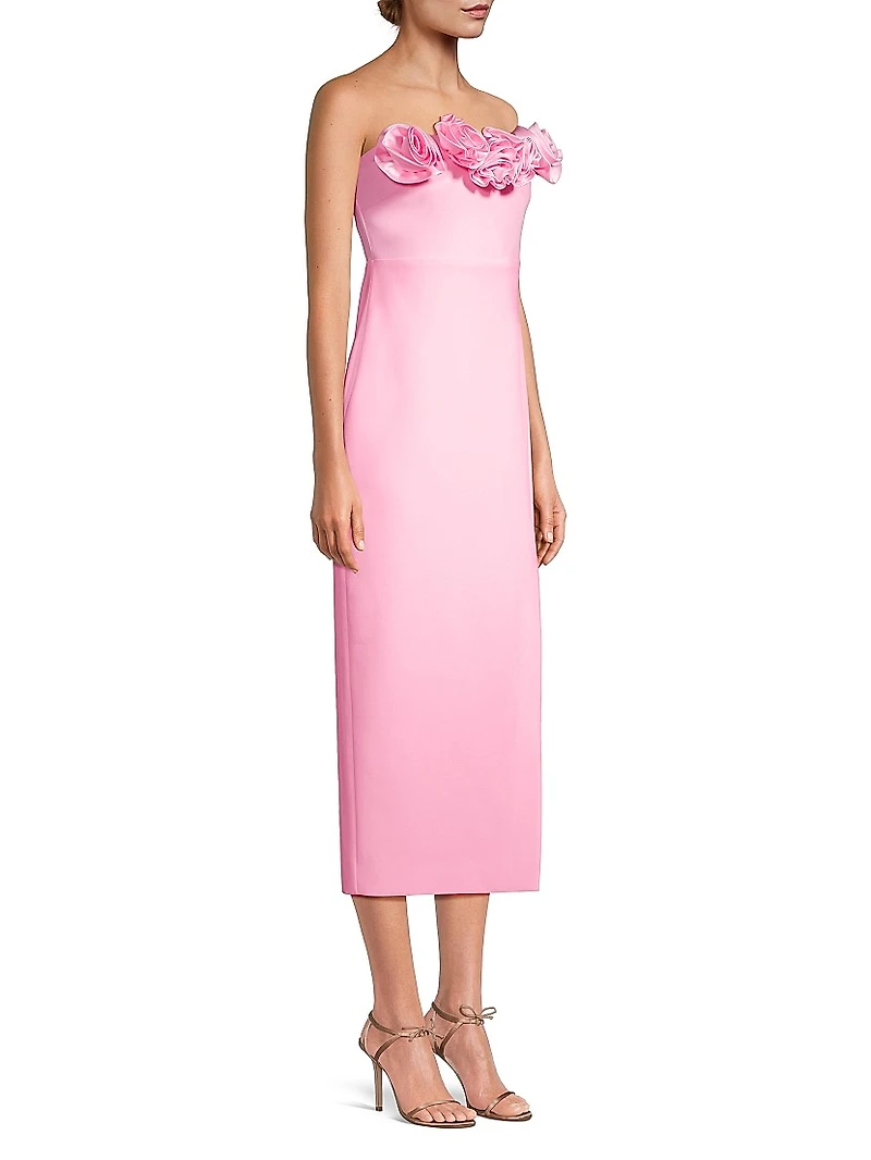 Catania Strapless Midi-Dress