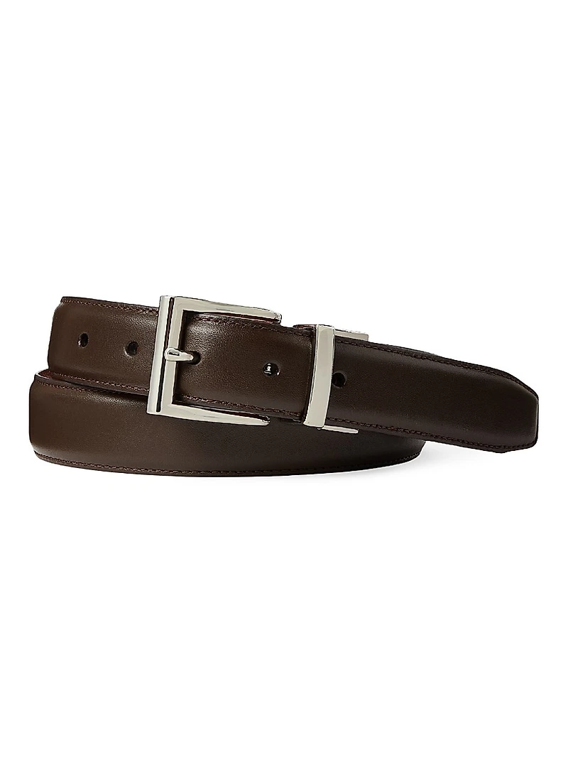 Reversible Leather Belt