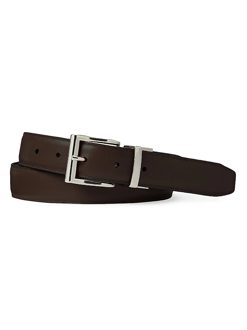 Reversible Leather Belt