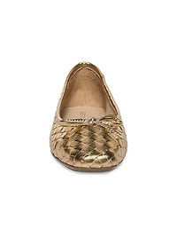 Gwynn Woven Leather Ballet Flats