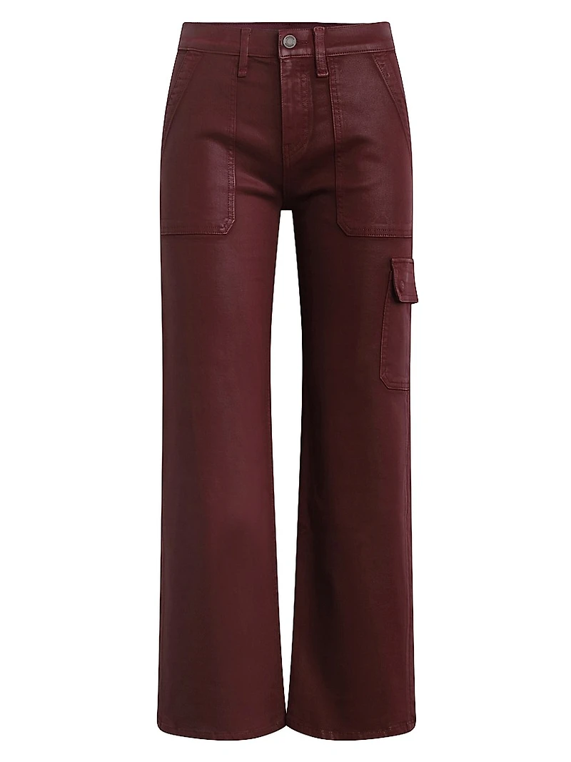 Rosie Cargo Wide-Leg Jeans