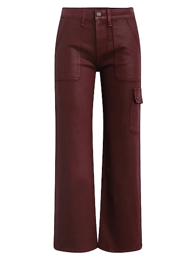 Rosie Cargo Wide-Leg Jeans
