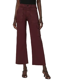 Rosie Cargo Wide-Leg Jeans