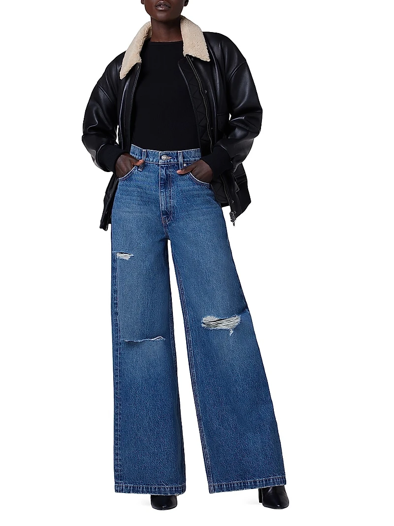 James Wide-Leg Jeans