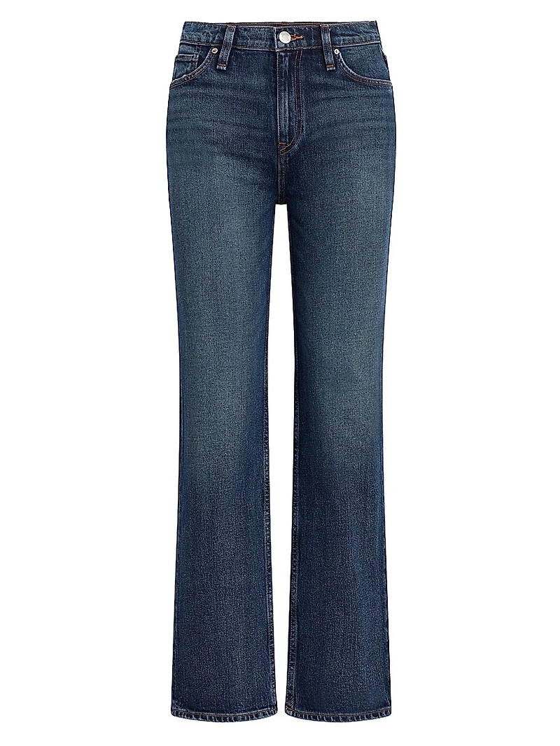 Remi High-Rise Stretch Straight Jeans