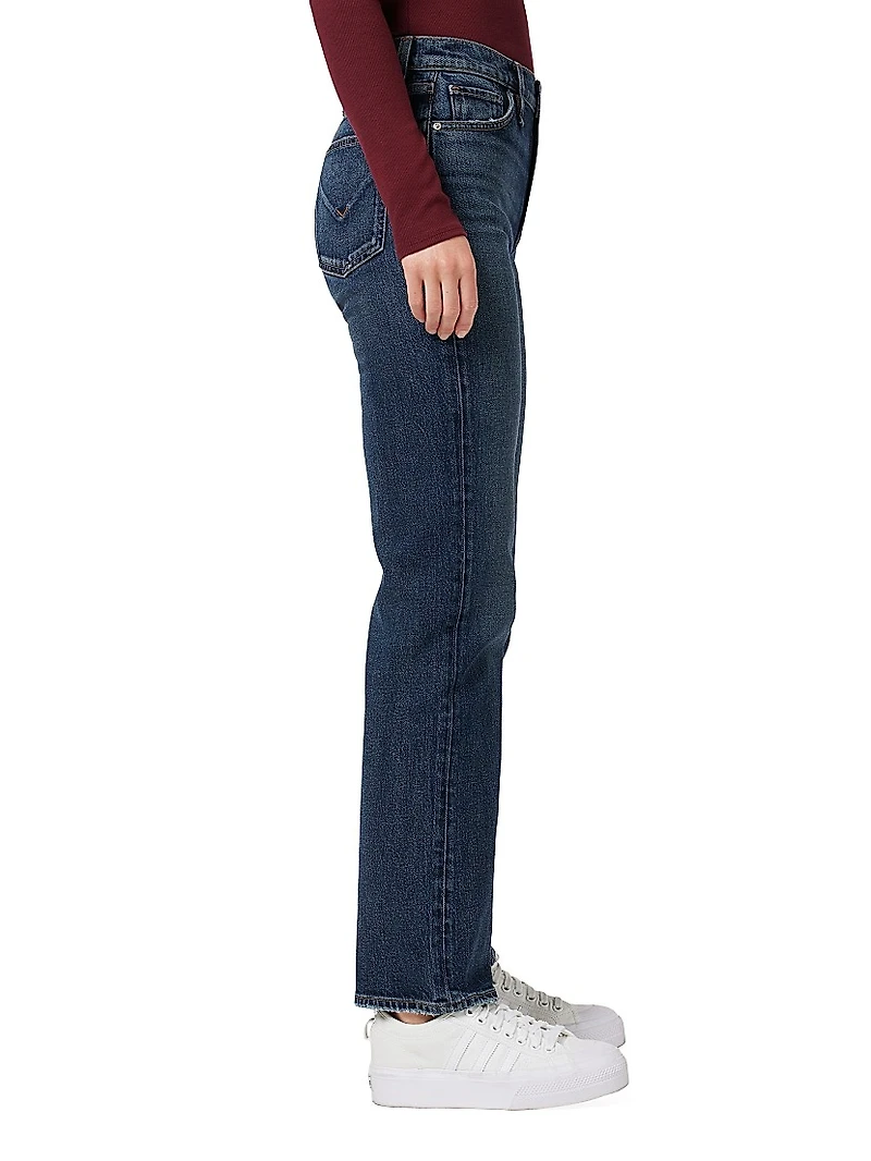 Remi High-Rise Stretch Straight Jeans