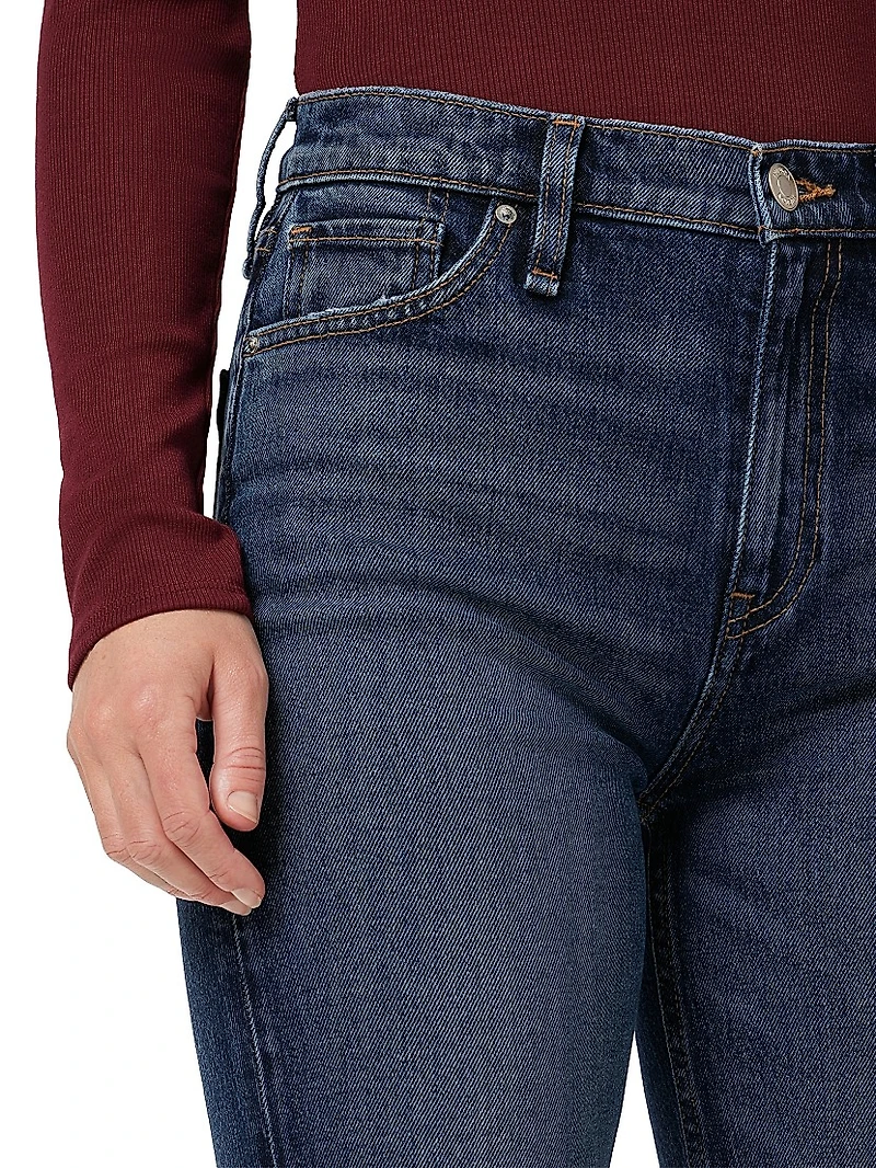 Remi High-Rise Stretch Straight Jeans