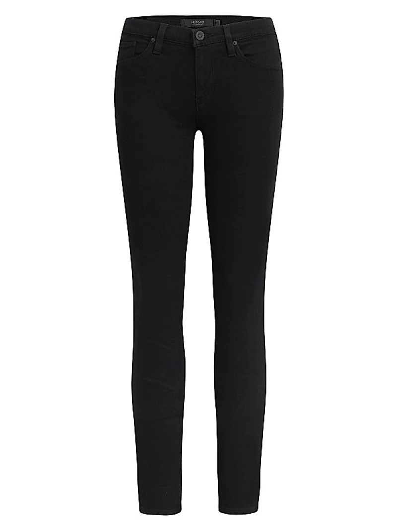 Nico Mid-Rise Straight-Leg Jeans