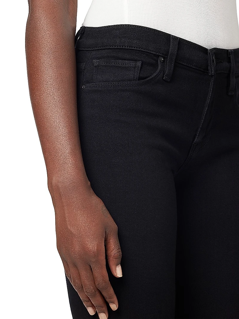 Nico Mid-Rise Straight-Leg Jeans