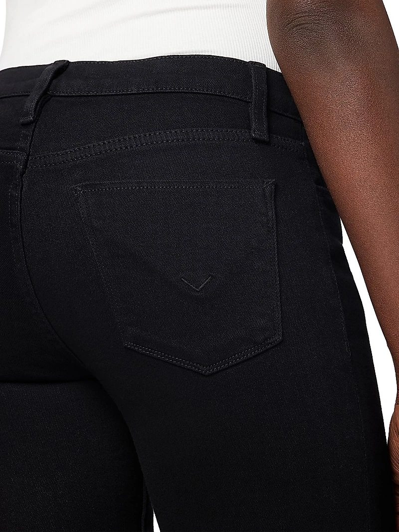 Nico Mid-Rise Straight-Leg Jeans