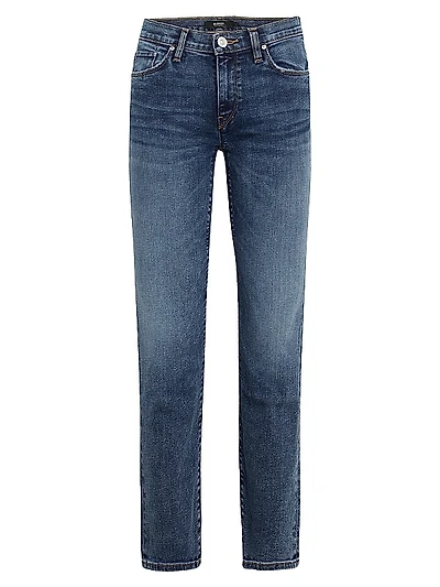 Nico Mid-Rise Straight-Leg Jeans