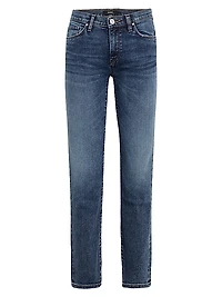 Nico Mid-Rise Straight-Leg Jeans
