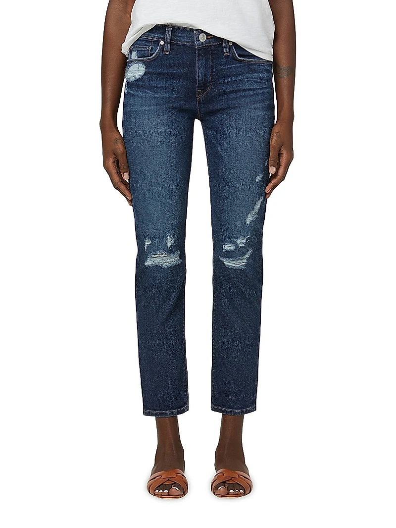 Nico Mid-Rise Straight Jeans