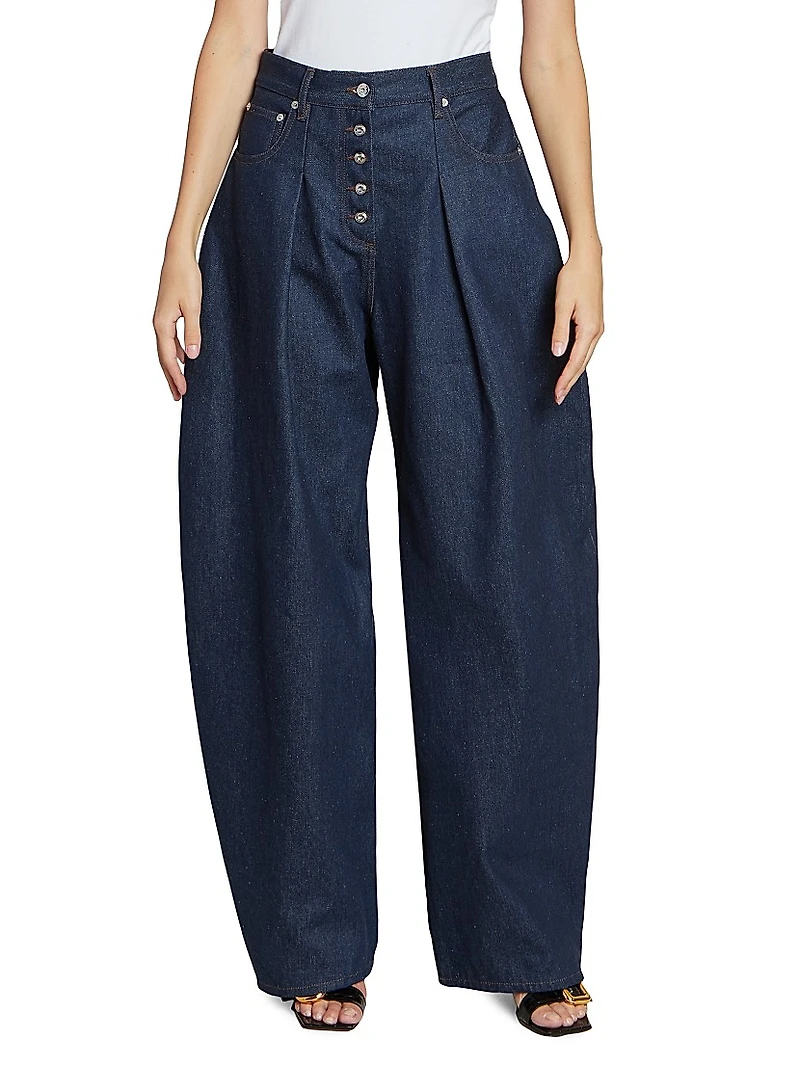 Le De Nimes Ovalo Balloon Jeans