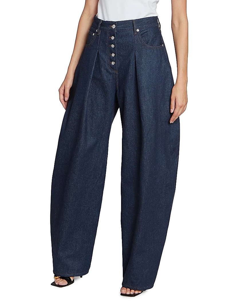 Le De Nimes Ovalo Balloon Jeans